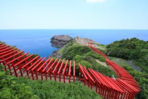 元乃隅神社の百本鳥居