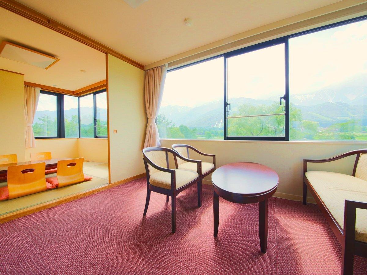北アルプス一望　ホテル白馬 北アルプス一望　ホテル白馬